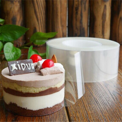 6cm8cm Width Soft 200m Roll Transparent Mousse Cake Surrounding Edge Wrapping Tape Plastic Side Membrane DIY Cake Tools
