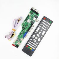 ;[- 3663 New Digital Signal DVB-C DVB-T2 DVB-T Universal LCD TV Controller Driver Board UPGRADE 3463A N USB Play 3663.03