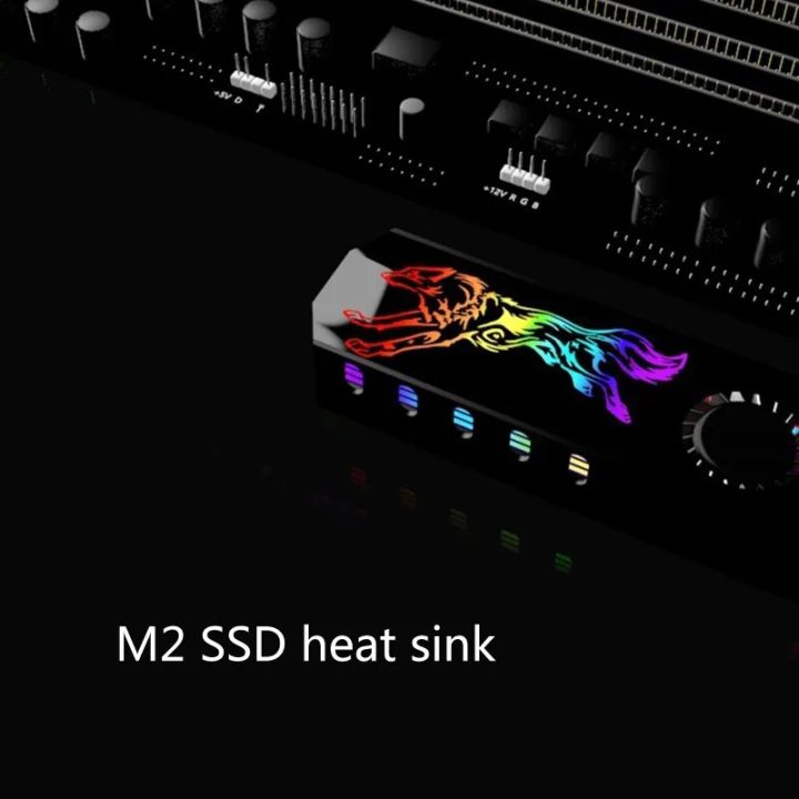 2-ssd-heatsink-m2-2280-hard-disk-heat-sink-heat-dissipation-cooler-thermal-pad-computer-accessory