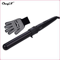 CkeyiN 32mm Hair Curler Professional 1.25 Inch Large Barrel Ceramic Curling Wand Big Beach Waves Curls Hair Waver Crimping Irons