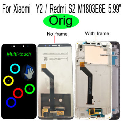 5.99นิ้วสำหรับ Xiaomi R Edmi S2 / Y2 M1803E6E จอแสดงผล LCD Touch Screen + เครื่องมือ + 3เมตร (ไม่โทรศัพท์,เฉพาะหน้าจอแอลซีดี)
