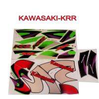 สติ๊กเกอร์ติดรถมอเตอร์ไซด์ สำหรับ KAWASAKI-KRR ปี2001 สีเขียว