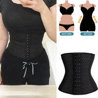 Corset (M/L/XL)【พร้อมส่ง】เซนติเมตรหลังคลอดผู้หญิงเอวบางเทรนเนอร์ cincher puerperal คลอดบุตรรัดตัว