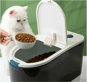 Best cat outlet food container