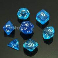 【LZ】 Rpg d   d dnd poli jogo de tabuleiro dados conjunto de 7 face morrer d4 d6 d8 d10 d12 d20