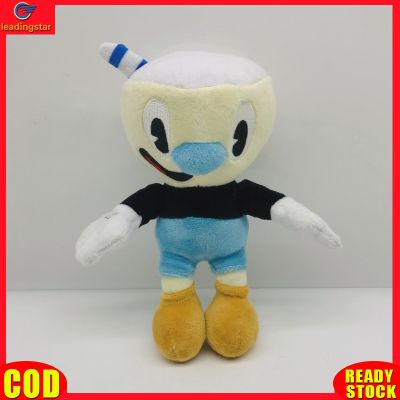 LeadingStar toy Hot Sale Cuphead Adventure Plush Toy Cute Game Cartoon Cuphead Mark Doll Toy For Fans Collection