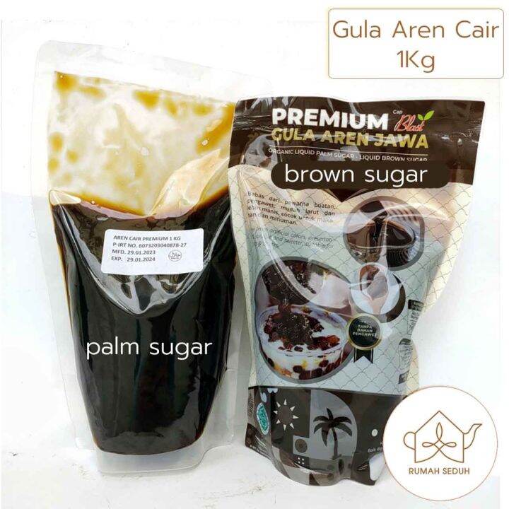 Premium Gula Aren Jawa Cair 1kg Organic Liquid Palm Sugar / Brown