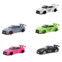 Miniature City Car Model 1/87 Nissan GTR35 Mini Car Model HO Scale Simulation Sand Table Scene Diy Gift Collection Toys