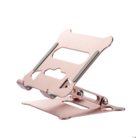 Adjustable Notebook Stand Aluminum Alloy Folding Portable for Laptop Computer Bracket Lifting Cooling laptop holder bed