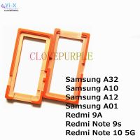 1ชิ้นแม่พิมพ์กาวหน้าจอ LCD แม่พิมพ์แก้ว A32ขาตั้งโทรศัพท์ซัมซุง A12 A01สำหรับ Redmi 9A Note 9S 10 5G