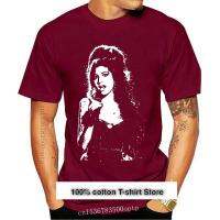 Camiseta De Amy Winehouse Para Hombre เสื้อยืดผ้าฝ้ายย้อนยุคสำหรับผู้ชายท็อปส์ซูคอรอบใหม่ราคาถูกขายส่งตลกแบรนด์ Xs-3xl สไตล์ป๊อปสำหรับผู้ชายและผู้หญิง