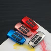 lujie 4/8 Buttons TPU Car Smart Key Case Cover Shell Fob Holder For Hyundai Genesis G80 GV70 GV80 2020 2021 2022 Keychain Accessories