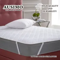 #10 WASHABLE THIN SINGLE, QUEEN, KING FITTED MATTRESS PROTECTOR, BED PROTECTOR, PELINDUNG TILAM F1