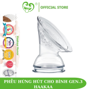 Phễu Hứng Hút Cho Bình Gen.3 Haakaa. Chất Liệu Silicone Cao Cấp