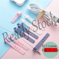 【Ready Stock】 №✾✒ B40 ✈️TBO✈️ Cable Tie Silicone Cable Winder Wire Organizer USB Earphone Data Line Mouse Keyboard Cable Cord Holder Charging Charger Accesories