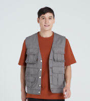 BIGSAM เสื้อกั้กผู้ใหญ่ผู้ชาย Men Vest 4586