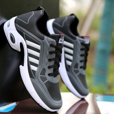 Vulcanized Shoes Men Damping Bounce Boys Sneakers Spring/autumn Comfortable Sneakers Mens Casual Shoes 2021 Spring Wedges Shoes