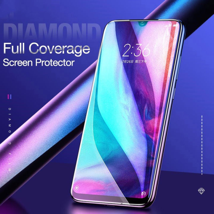 vivo-y16-screen-protector-2ชิ้น-hd-clear-full-cover-9h-hardness-anti-scratchtempered-glass-film