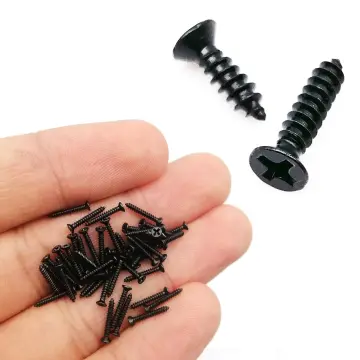 1000pcs Mini Machine Screws, M1 M1.2 M1.4 M1.7 Tiny Screws Cross Head Self Tapping Bolts Assortment Kit