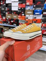 ?【ถูกที่สุด】?รองเท้าผ้าใบConvers 1970s Yellow ป้ายดำ ☑️100% เหลืองสวยๆรองเท้าข้อสั้น รองเท้าลำลอง รองเท้าชาย-หญิง