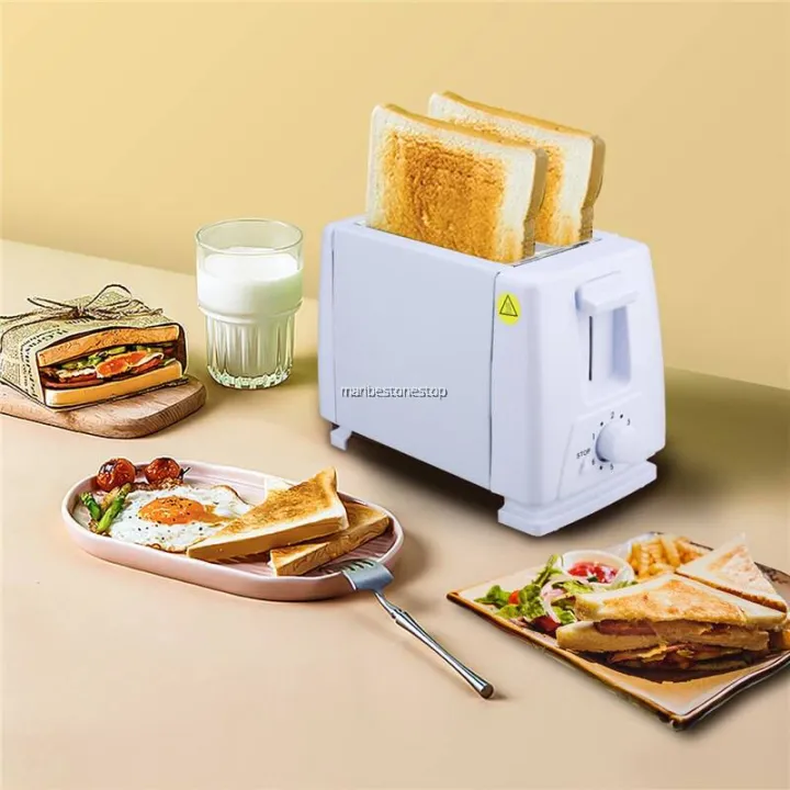 2 SLICE ELECTRONIC TOASTER Pembakar Roti Bread Toaster Electric Toaster