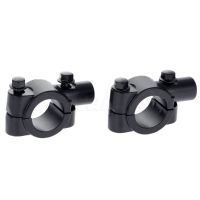 【CW】 2PC 10MM 7/8 Inch Motorcycle Bicycle Handlebar Mirror Mount Holder Brackets Clamp Aluminum Rear View Mirror Adapter Holder Mount