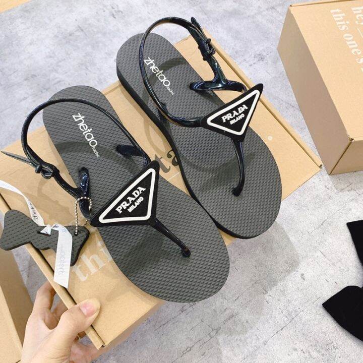 SANDAL KẸP PRADA BOX 