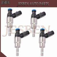 4ชิ้น06F906036A 0261500020หัวฉีดน้ำมันเชื้อเพลิงเหมาะสำหรับ VW EOS JETTA 3 P Assat กอล์ฟ5 S Koda O Ctavia 2 2.0อาร์เอส TFSI FSI GTI 2004-2015