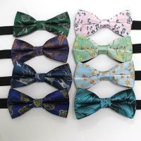 Mens bow tie animal flowers multicolor mens fashion formal business suit bow tie Boys Clothing