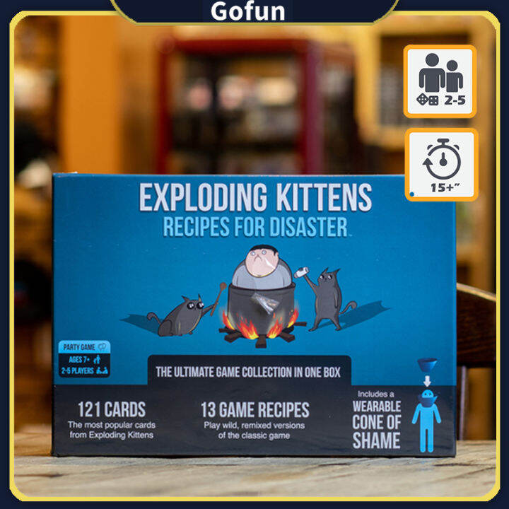 Exploding Kittens Recipes For Disaster Board Game บอร์ดเกม แมว เหมียว