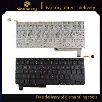 Siakoocty QWERTY Keyboard UK Version for MacBook Pro A1286 15 inch 2008 2012