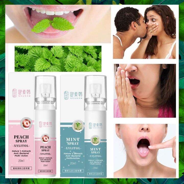20ML Mouth Spray Long Lasting Refreshing Oral Spray Remove Bad Breath