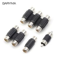 1/10Pcs RCA Female To Female Jack Plug RCA Male To Male Connector AV Cable Plug Video Audio CCTV Extension Adapter Watering Systems Garden Hoses