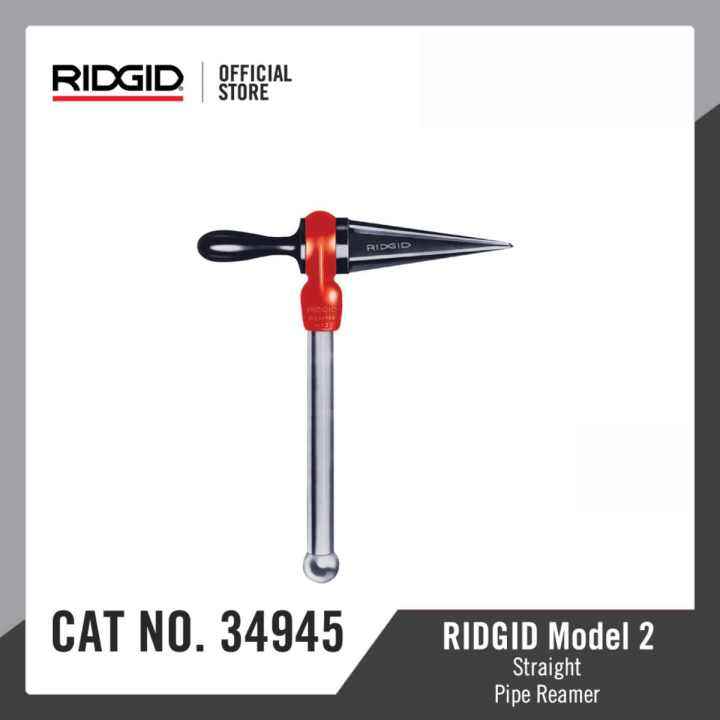 RIDGID 34945 Model 2 Pipe Reamer Straight 1/8 inch to 2 inches Lazada PH