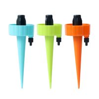 3 Pcs Automatic Watering Device System Self Stake Waterer Plastic Switch Drip Slow Release