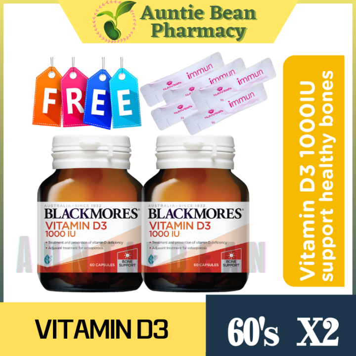 Blackmores Vitamin D3 1000IU 300 Capsules