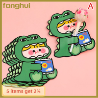 Fanghui 10ชิ้นรูปสัตว์น่ารักลูกกวาดอมยิ้มการ์ดตกแต่ง DIY สำหรับเด็กอุปกรณ์งานเลี้ยง