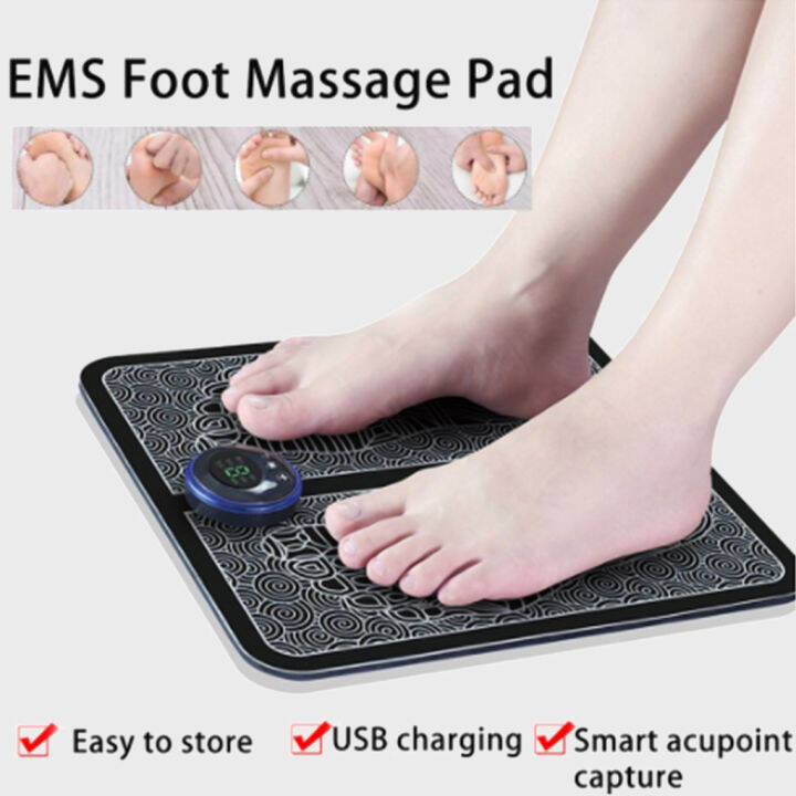 ☼Ems 6D foot massager japan relaxing massage pad foot massage mat