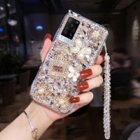 OPPOA55 เคสศัพท์ Rhinestone A93 กันกระแทกหุ้มทั้งเครื่องป้องกันเพชร