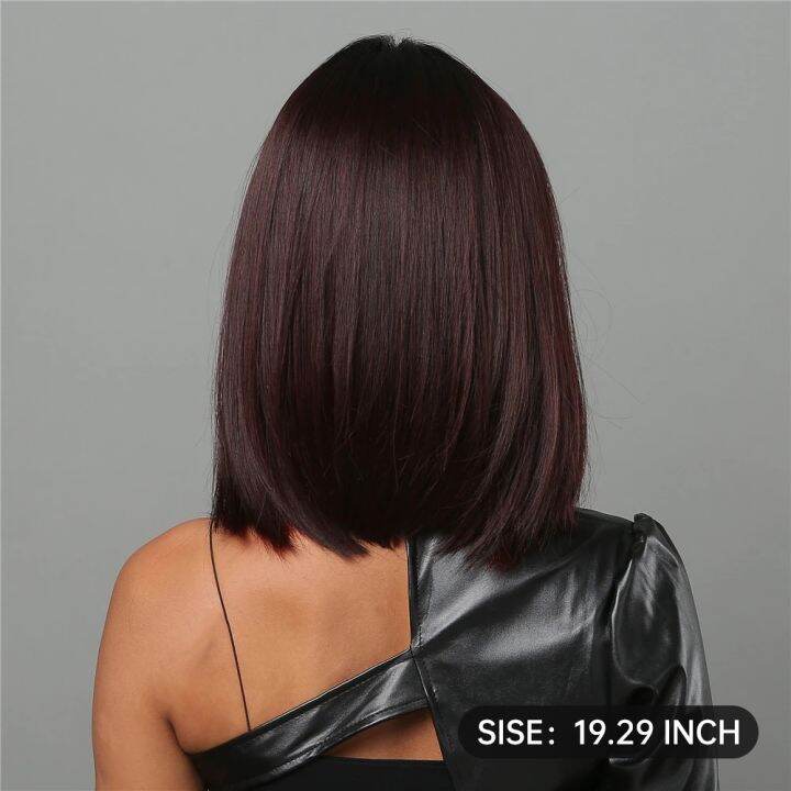 jw-medium-length-synthetic-wigs-middle-part-wine-highlights-straight-wig-resistant-for