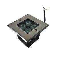 【LZ】♗  IP68 Impermeável Outdoor Recessed Deck Light Jardim Enterrado Lâmpada Iluminação de calçada 3W 4W DC 12V AC 110V 220V