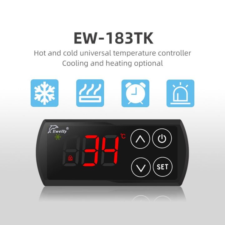 touch-control-chiller-temperature-controller-ew-183tk-สำหรับเครื่องทำความเย็นและเครื่องทำความร้อน-controller