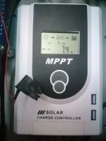 MPPT โซล่าขาร์จเจอร์ คอนโทรลเลอร์  12/24V 20A PV 100V รับไฟแผงไม่เกิน 100V MPPT Solar Charger Controller