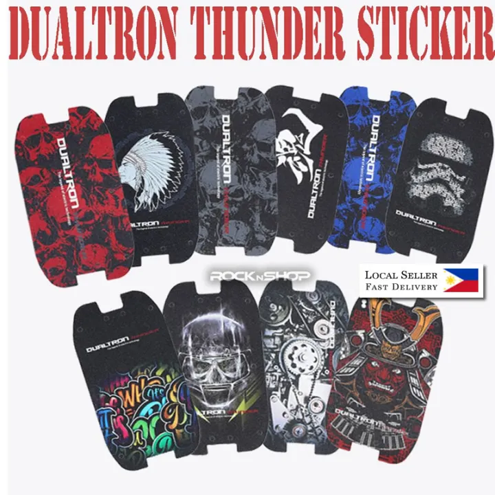 New Dualtron Thunder Antislip Deck Sticker Pedal Electric Skateboard