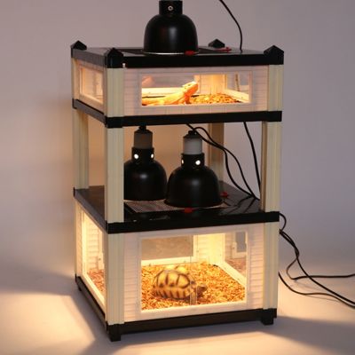 [GLOBAL] 300W Ceramic Heat UVA / UVB Reptile Heating Lamp Stand Pet Light Bulb Holder Lampshade Emitter Lamp