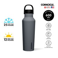 CORKCICLE ขวดสแตนเลสสูญญากาศ 3 ชั้น กักเก็บความเย็นได้นานถึง 25 ชม. เก็บความร้อนได้ 12 ชม. 600ML (20OZ) รุ่น SPORT CANTEEN HAMMERHEAD