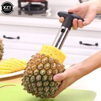 Pineapple Corer Slicers Stainless Steel Pineapple Corer Peeler Cutter Easy Fruit Parer Cutter Kitchen Restaurant Accessories Graters  Peelers Slicers