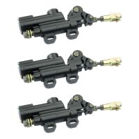 3X Universal Motorcycle Rear Hydraulic Brake Master Cylinder Pump for Yamaha Suzuki Kawasaki ATV Dirt Bike