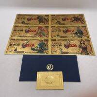 We Have More Manga Japan the Legend of Z-E-L-DA Anime 10000 Yen Gold Banknotes Classic Childhood Memory Souvenir Collection Gift