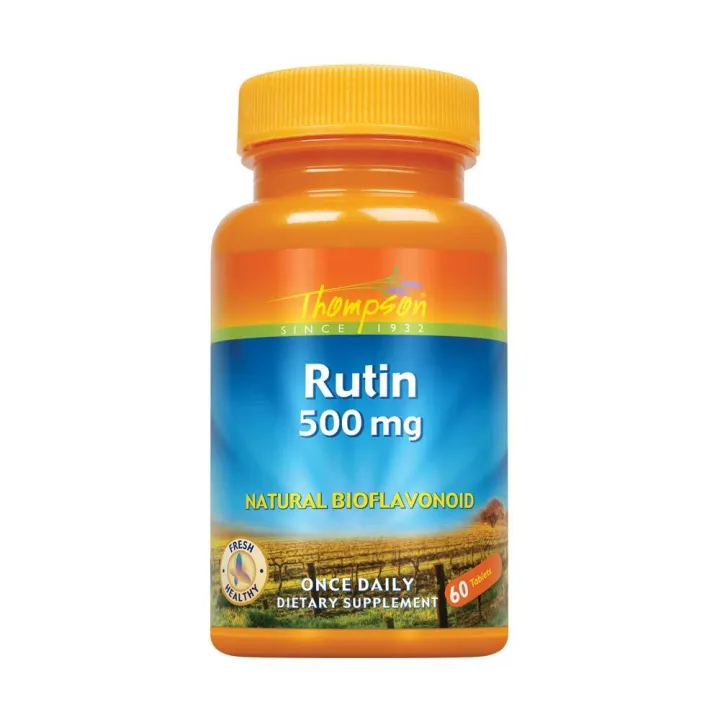 Rutin, 500 mg, 60 Tablets | Lazada PH